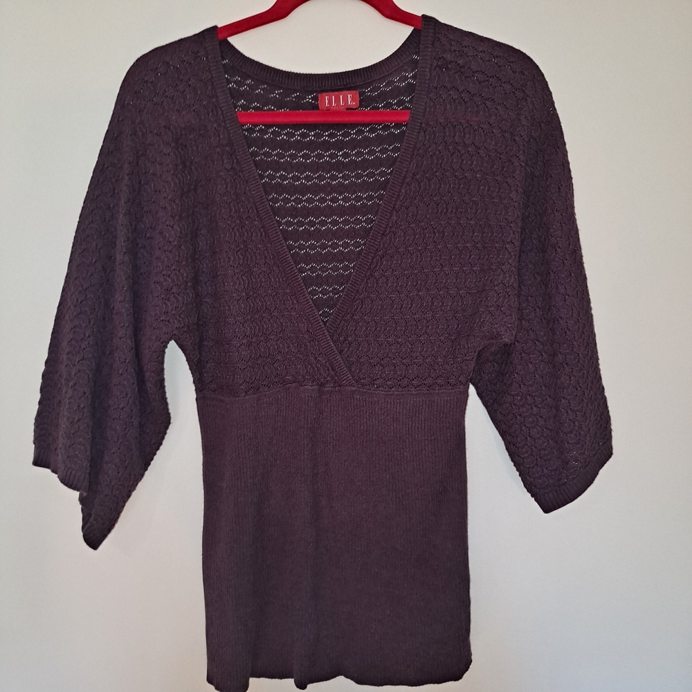 Elle Women's Purple Sweater